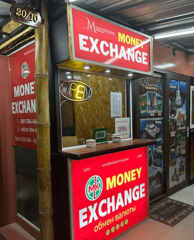 currency exchange in Bang Tao Beach Phuket